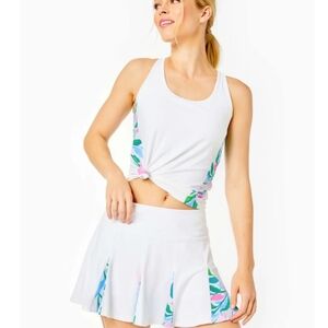 Lilly pulitzer | UPF 50+ Luxletic Cassata Skort - Resort White Holding C…